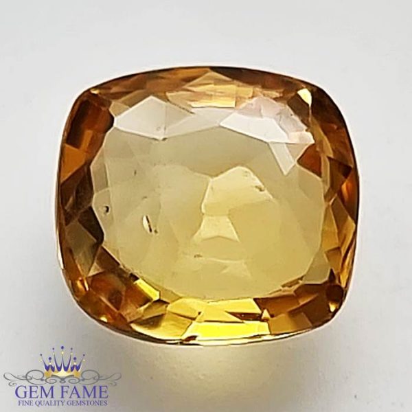 Yellow Sapphire 1.93ct (Pukhraj) Stone Ceylon