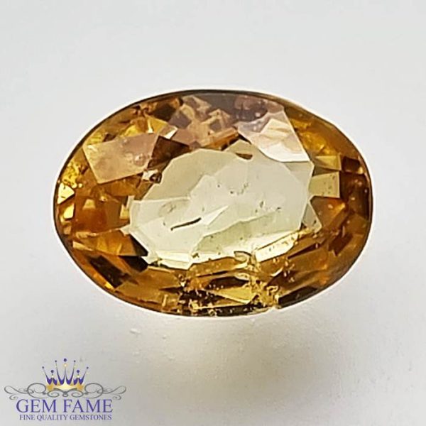 Yellow Sapphire 1.45ct (Pukhraj) Stone Ceylon