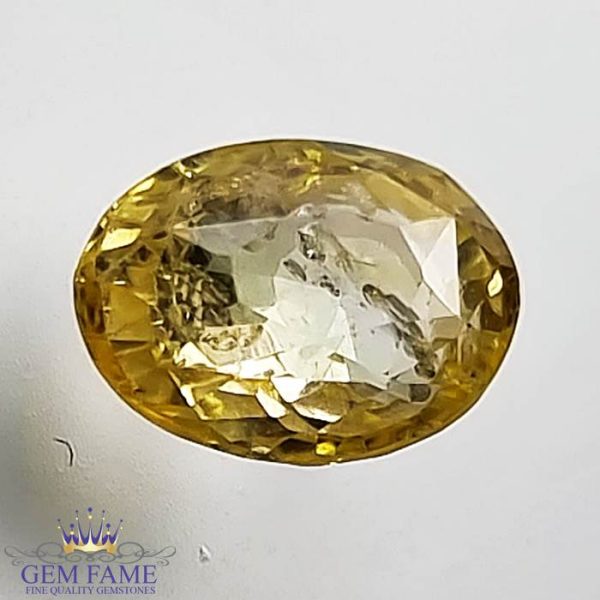Yellow Sapphire 2.05ct (Pukhraj) Stone Ceylon