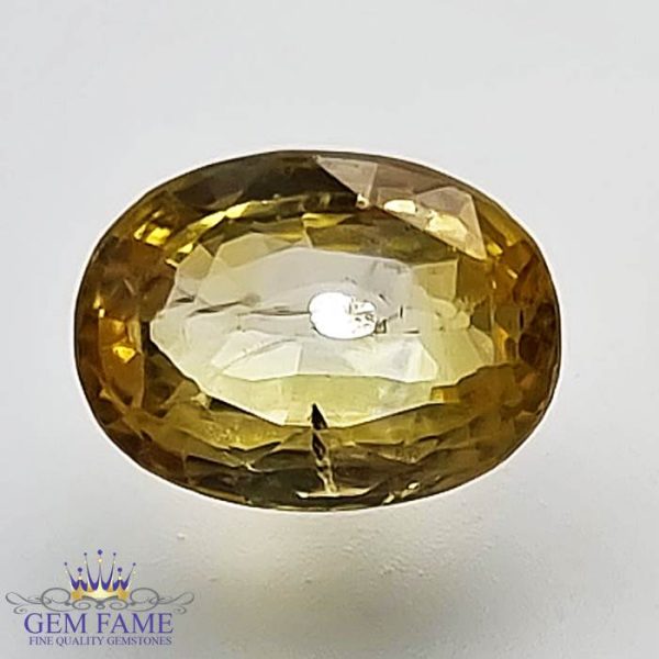Yellow Sapphire 1.51ct (Pukhraj) Stone Ceylon