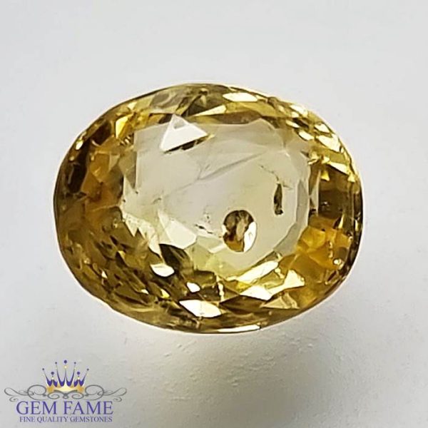 Yellow Sapphire 1.74ct (Pukhraj) Stone Ceylon