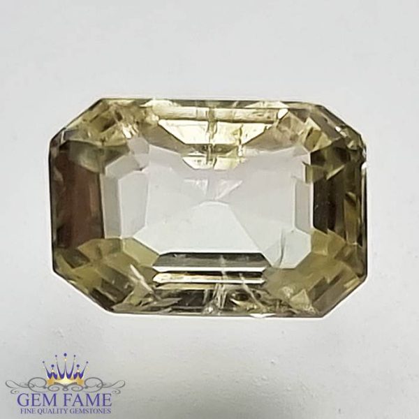 Yellow Sapphire 1.77ct (Pukhraj) Stone Ceylon