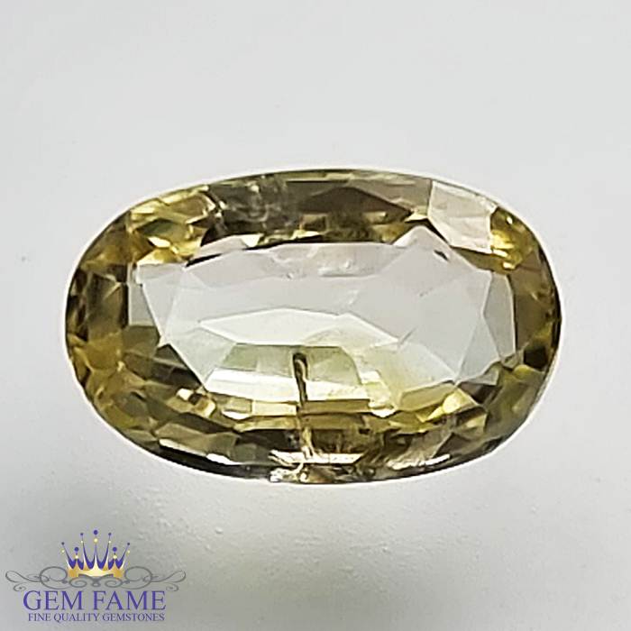 Yellow Sapphire 1.32ct (Pukhraj) Stone Ceylon