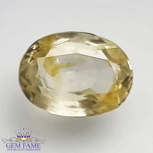 Yellow Sapphire 1.96ct (Pukhraj) Stone Ceylon