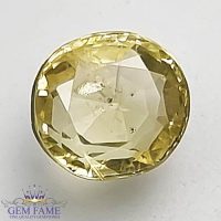 Yellow Sapphire 1.72ct (Pukhraj) Stone Ceylon