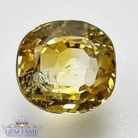 Light Yellow Sapphire 1.64ct (Pukhraj) Stone Ceylon