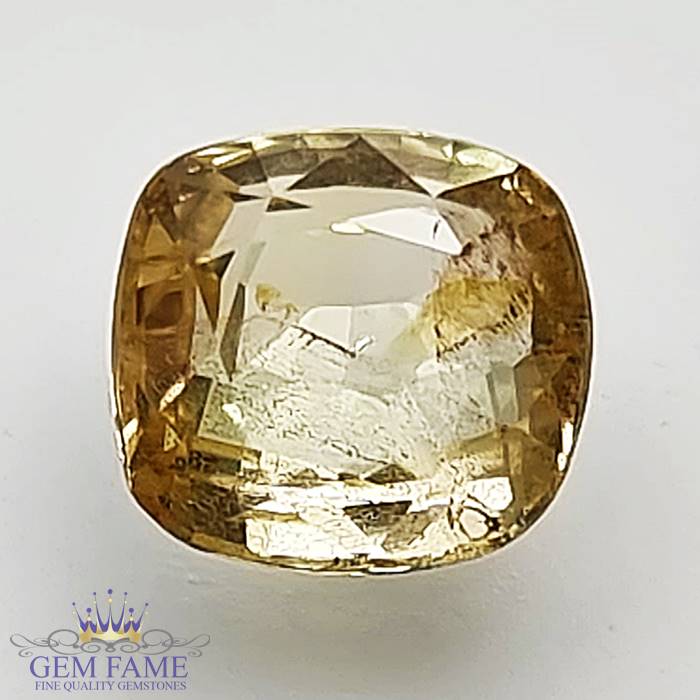 Yellow Sapphire 2.08ct (Pukhraj) Stone Ceylon