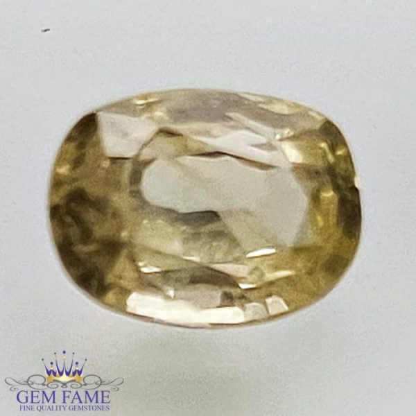 Yellow Sapphire 1.74ct (Pukhraj) Stone Ceylon
