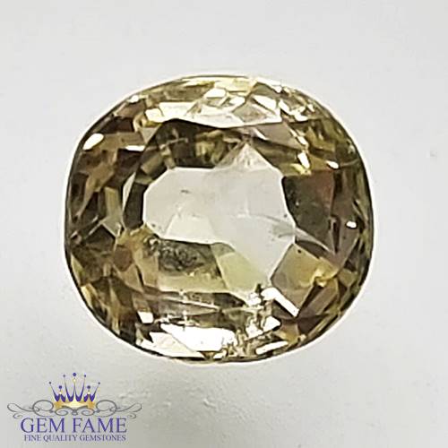 Yellow Sapphire 1.17ct (Pukhraj) Stone Ceylon