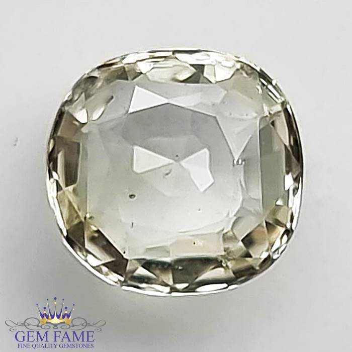 Yellow Sapphire 1.68ct (Pukhraj) Stone Ceylon