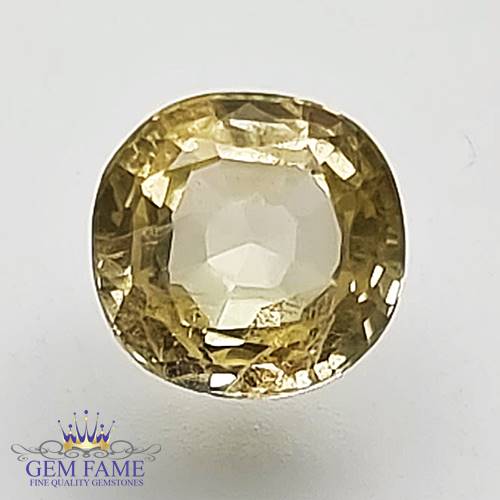 Yellow Sapphire 1.22ct (Pukhraj) Stone Ceylon