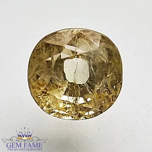 Yellow Sapphire 1.41ct (Pukhraj) Stone Ceylon