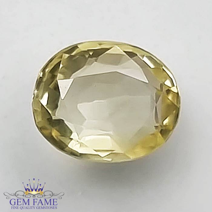 Yellow Sapphire 1.40ct (Pukhraj) Stone Ceylon