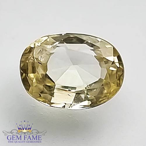 Yellow Sapphire 1.21ct (Pukhraj) Stone Ceylon