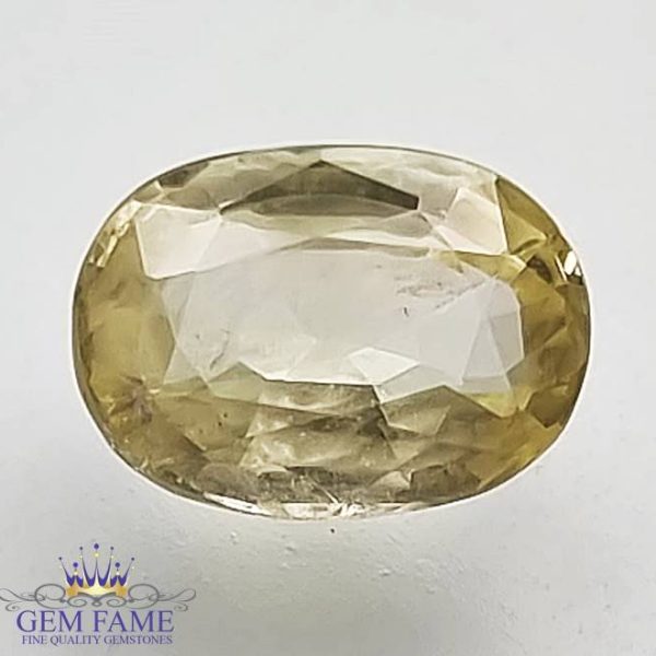 Yellow Sapphire 1.64ct (Pukhraj) Stone Ceylon