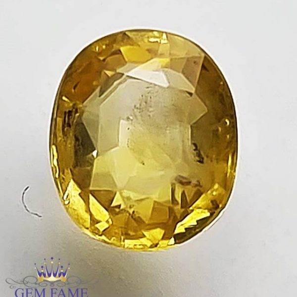 Yellow Sapphire 1.30ct (Pukhraj) Stone Ceylon