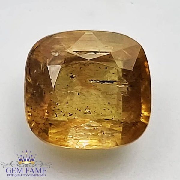 Yellow Sapphire 3.81ct Natural Gemstone Madagascar