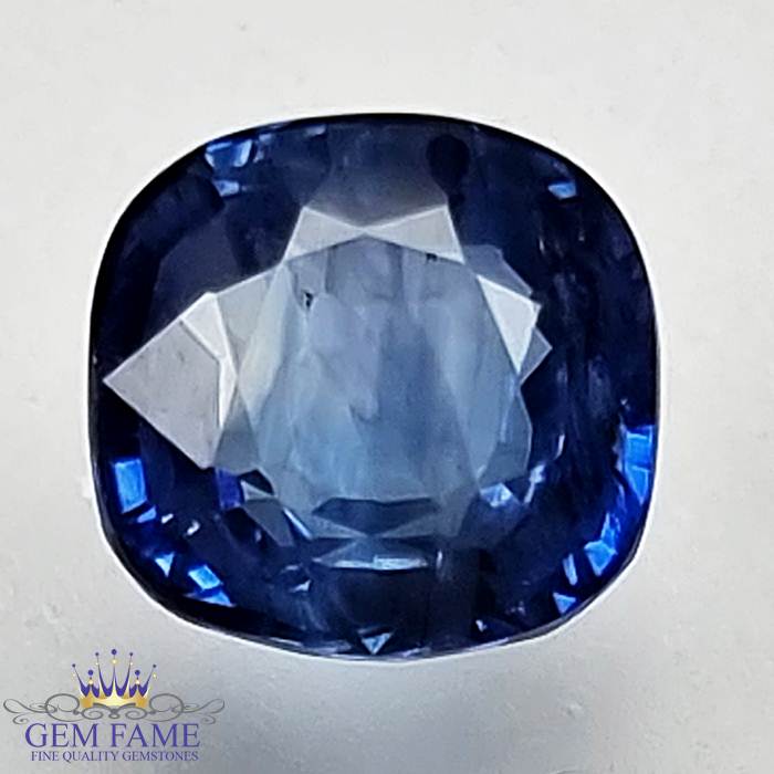 Blue Sapphire 1.76ct (Neelam) Gemstone Ceylon