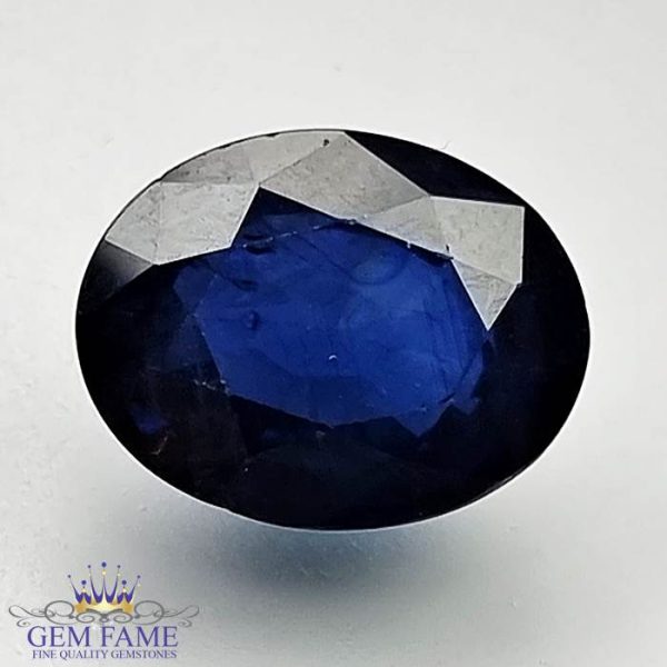 Blue Sapphire 6.44ct (Neelam) Gemstone Madagascar