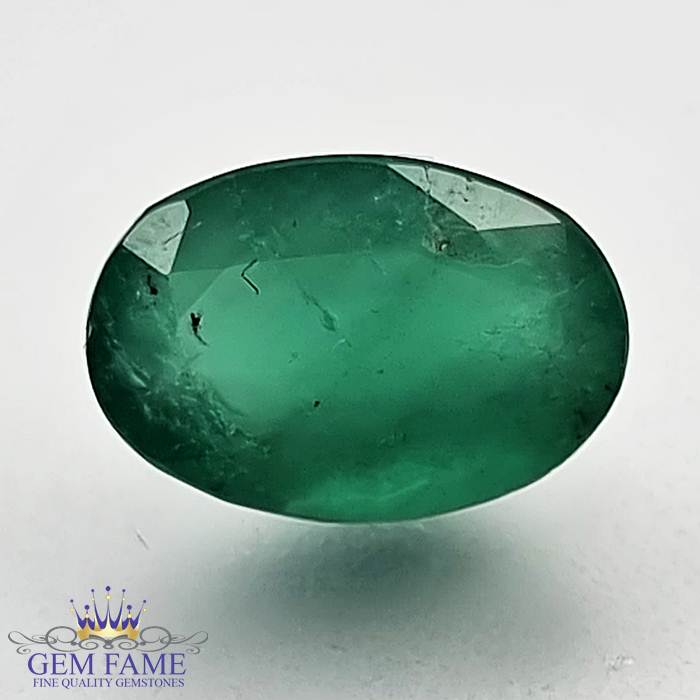 Emerald 2.84ct (Panna) Gemstone Zambian