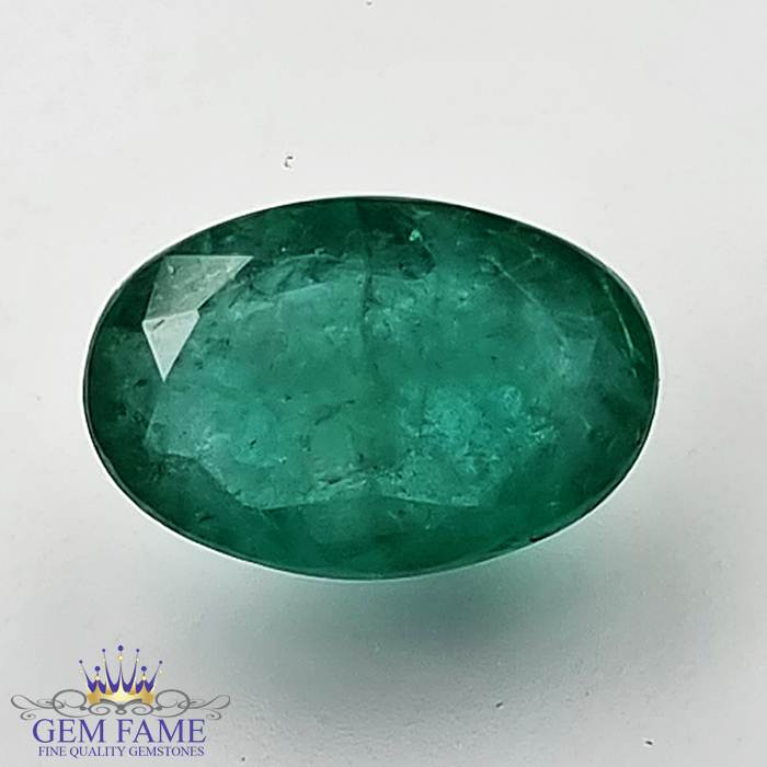 Emerald 2.17ct (Panna) Gemstone Zambian