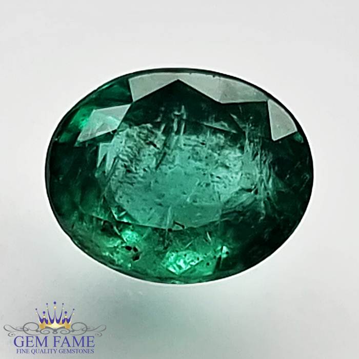 Emerald 1.47ct (Panna) Gemstone Zambian