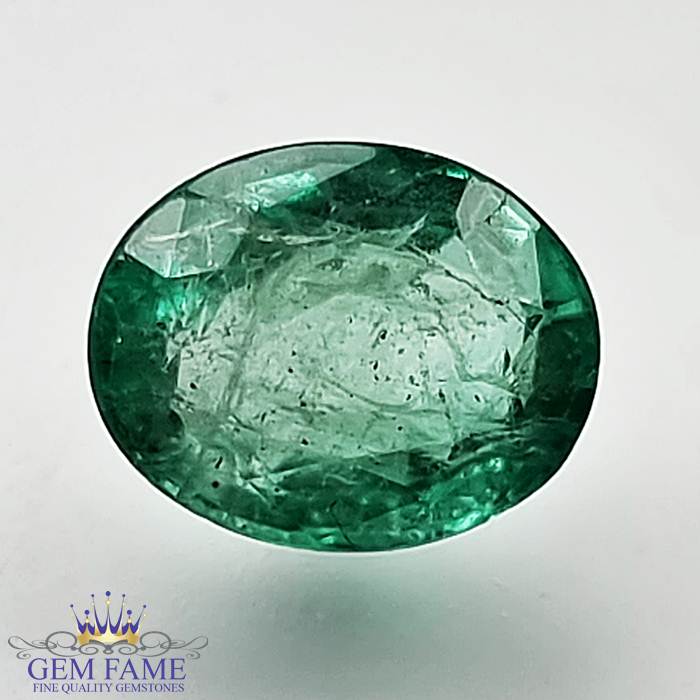 Emerald 1.69ct (Panna) Gemstone Zambian