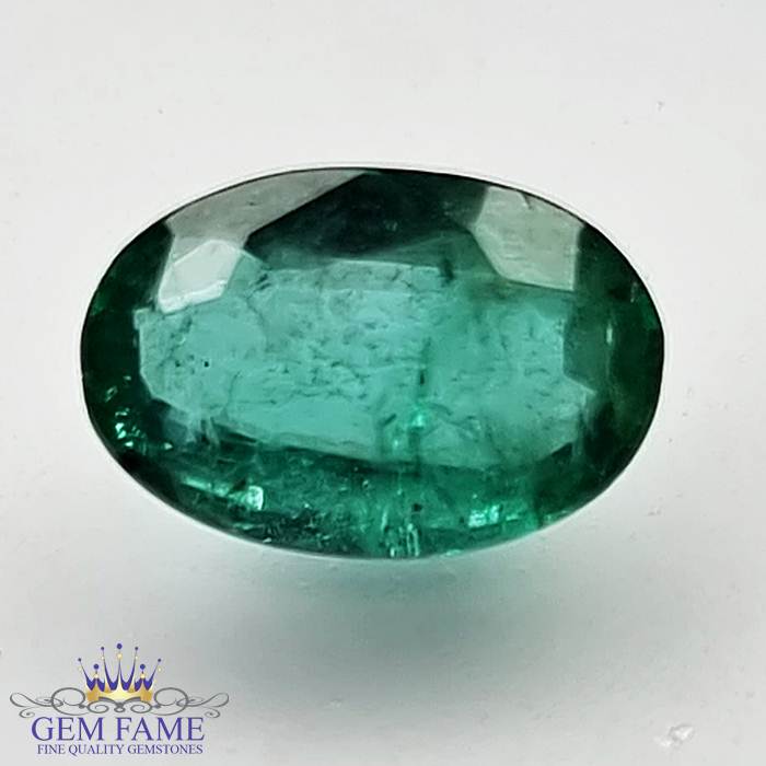 Emerald 1.23ct (Panna) Gemstone Zambian