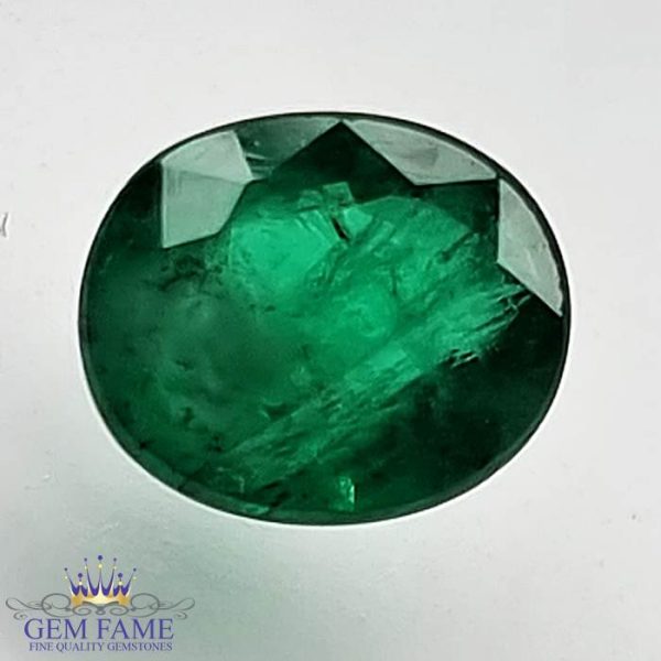 Emerald 1.08ct (Panna) Gemstone Zambian