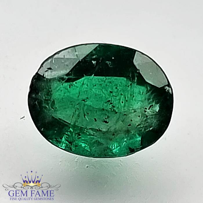 Emerald 0.97ct (Panna) Gemstone Zambian