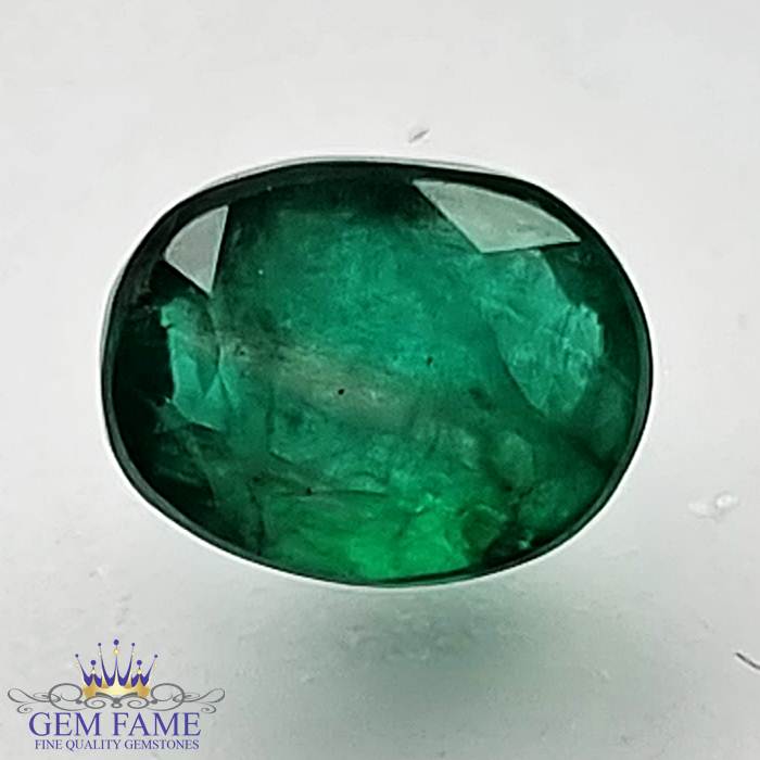 Emerald 1.14ct (Panna) Gemstone Zambian