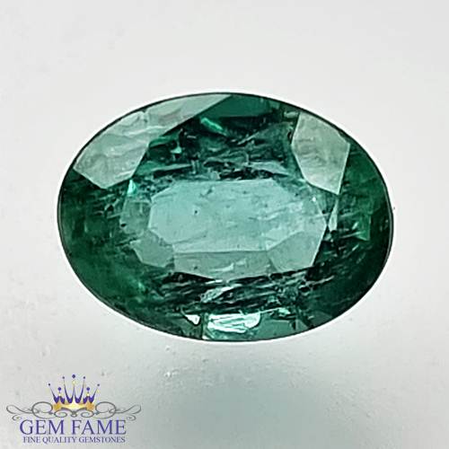 Emerald 0.90ct (Panna) Gemstone Zambian