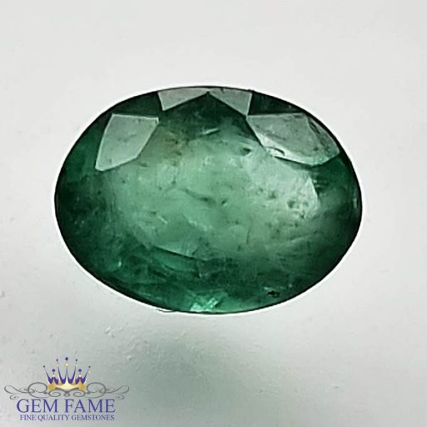 Emerald 0.96ct (Panna) Gemstone Zambian