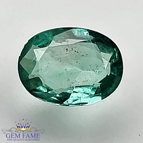 Emerald 0.61ct (Panna) Gemstone Zambian