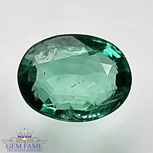 Emerald 0.63ct (Panna) Gemstone Zambian