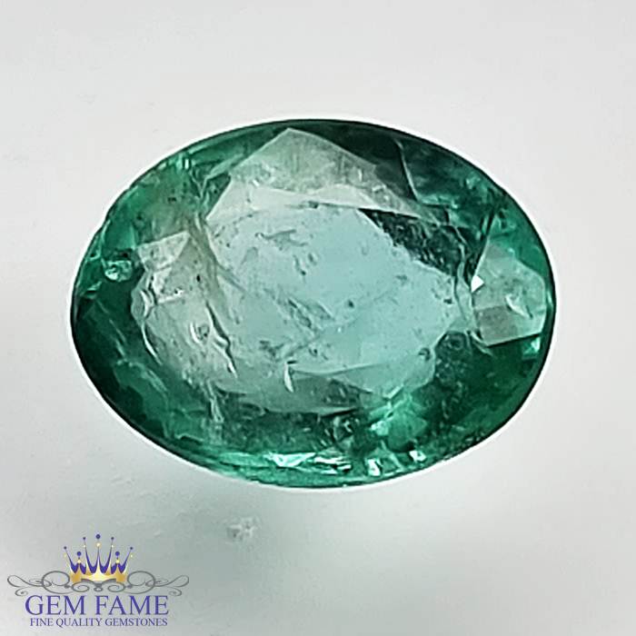 Emerald 0.90ct (Panna) Gemstone Zambian