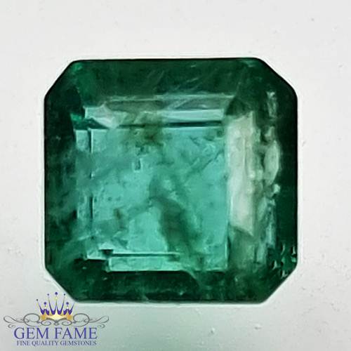 Emerald 1.23ct (Panna) Gemstone Zambian