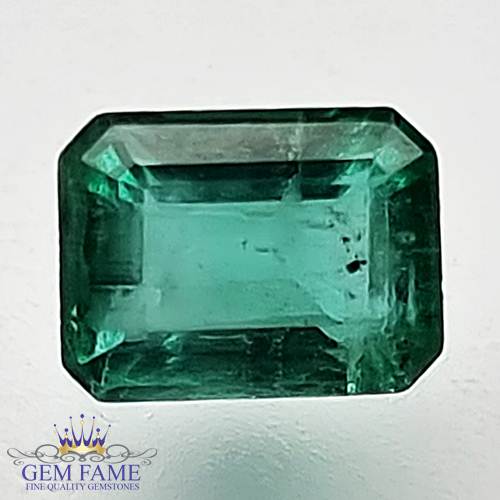 Emerald 0.98ct (Panna) Gemstone Zambian