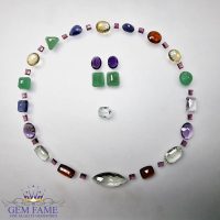 Necklace& Earring & Ring Loose Gemstone set