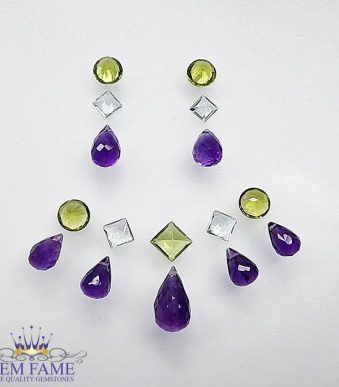 Necklace / Earring / Ring Loose Gemstone set