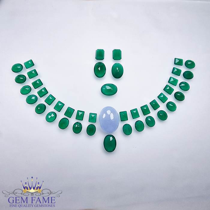 Necklace / Earring / Ring Loose Gemstone set