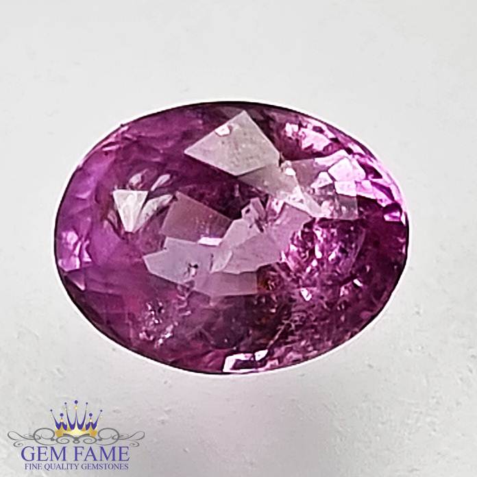 Pink Sapphire 1.66ct Natural Gemstone Ceylon