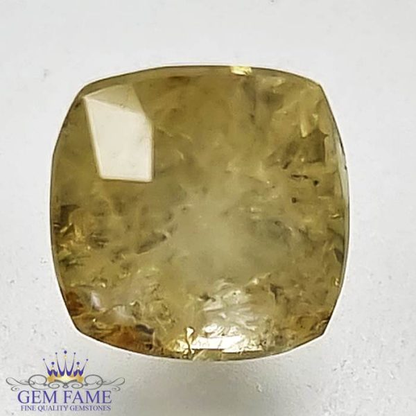 Yellow Sapphire 3.21ct Natural Gemstone Ceylon