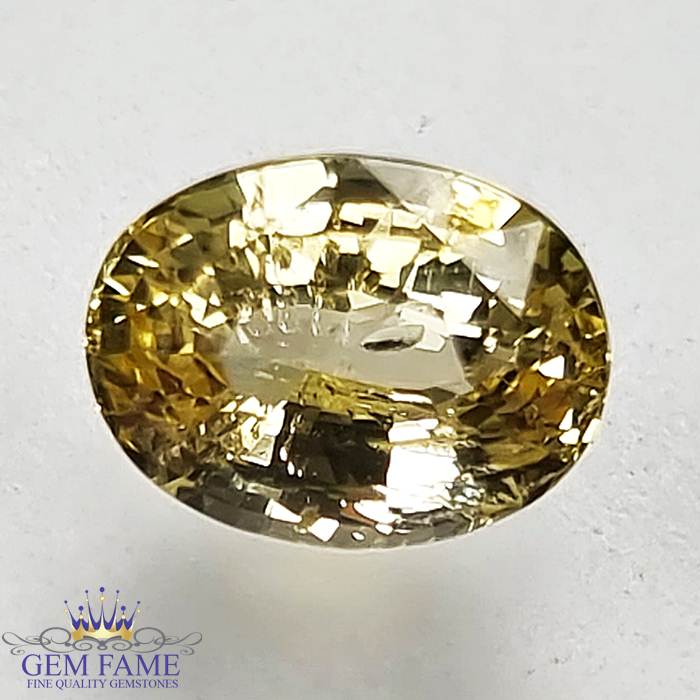 Yellow Sapphire 2.10ct Gemstone Ceylon