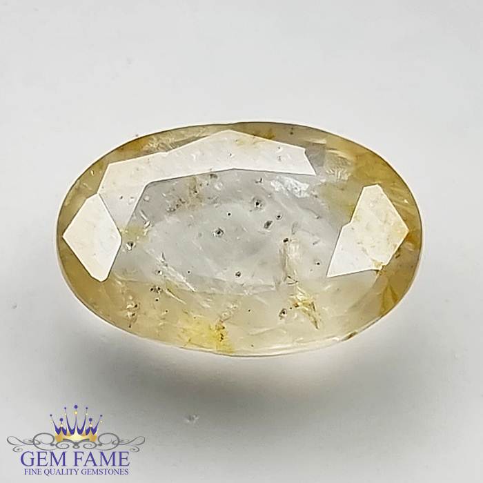 Yellow Sapphire 5.58ct (Pukhraj) Stone Ceylon