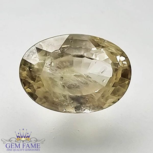 Yellow Sapphire 2.78ct Natural Gemstone Ceylon