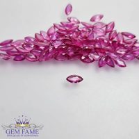 Ruby Burma 2.50x5.00mm Marquise Shape Gemstones