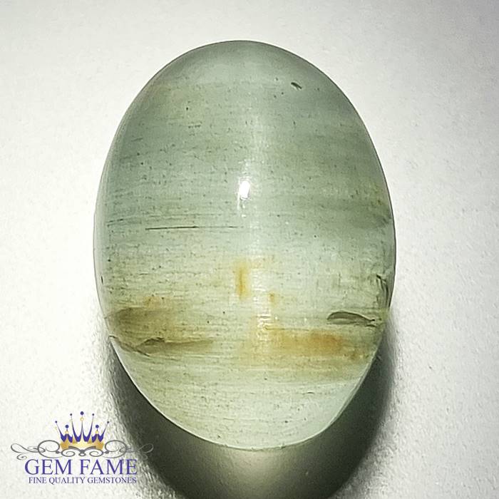 Aquamarine Cat's Eye 17.26ct Natural Gemstone India