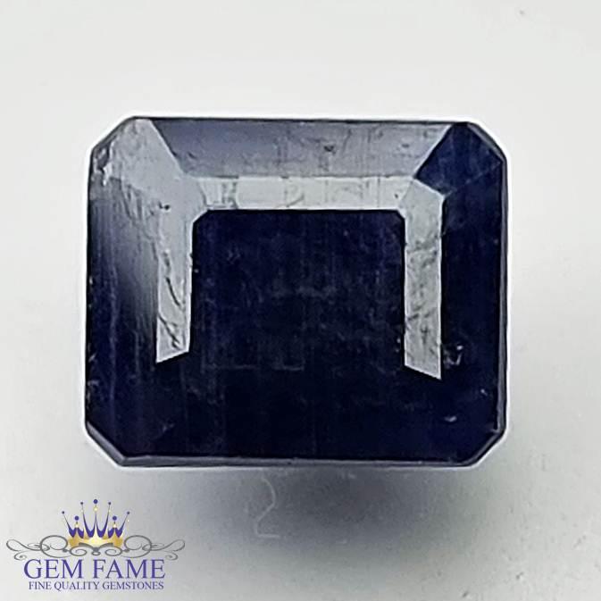 Blue Sapphire 2.88ct Natural Gemstone Mozambique