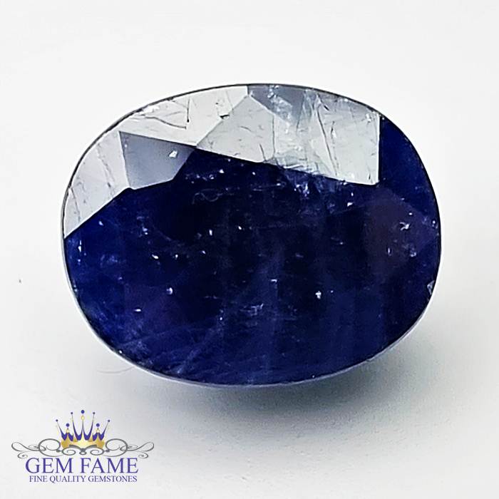 Blue Sapphire 7.18ct Natural Gemstone Mozambique